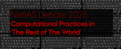 Call for participation / Netias debate on computational practices