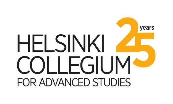 A logo designed for the 25ht anniversary of HCAS, featuring the name of the institute and the number 25.