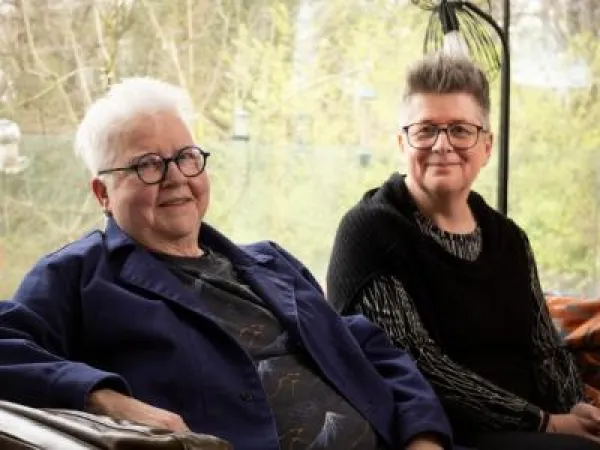 Val McDermid and Jo Sharp