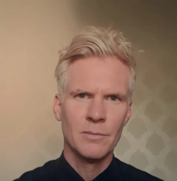 Selfie of Karl Axelsson.